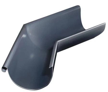 Угол желоба внешний VEGAStyle 135 гр 125 мм RAL 7024 (Графитовый серый)