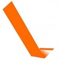 Планка лобовая металлическая RAL 2004