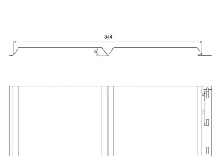 Софит металлический без перфорации 0,45 PE RAL 9003