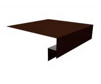 Околооконная планка металлическая RAL 8019