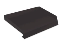 Отлив с отгибами Серо-коричневый RAL 8019