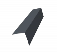 Угол наружный металлический RAL 7024