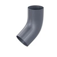 Колено 60 град VEGAStyle  90 мм RAL 7024 (Графитовый серый)