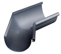 Угол желоба внутренний VEGAStyle 135 гр 125 мм RAL 7024 (Графитовый серый)