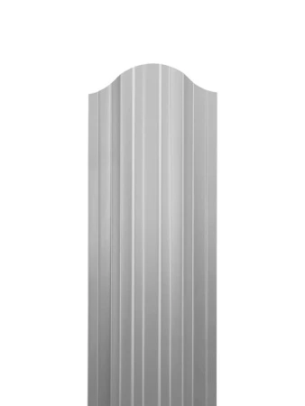 Евроштакетник двухсторонний П-образный RAL 7004 Серый