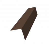 Угол наружный металлический RAL 8017