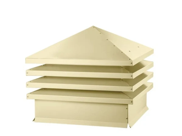 Дымник (колпак на трубу) Хай-Тек скатный RAL 1014