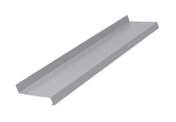 Отлив металлический цокольный Сигнальный серый RAL 7004