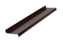 Отлив металлический цокольный Шоколадно-коричневый RAL 8017