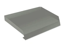 Отлив с отгибами Сигнальный серый RAL 7004