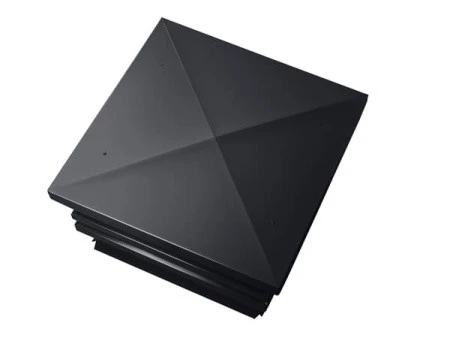 Дымник (колпак на трубу) Хай-Тек плоский RAL 7024