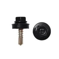 Саморезы с буром 4,8х19 мм RAL 9005