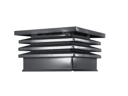 Дымник (колпак на трубу) Хай-Тек плоский RAL 7024