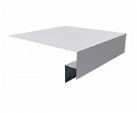 Околооконная планка металлическая RAL 7035