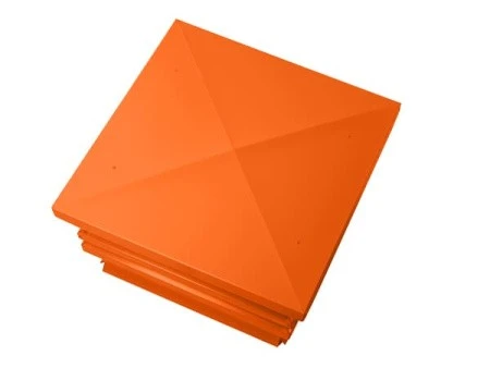 Дымник (колпак на трубу) Хай-Тек плоский RAL 2004