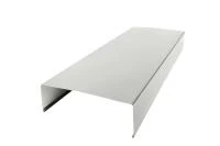 Парапет металлический плоский RAL 9003