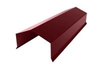 Парапет двускатный с капельником RAL 3005