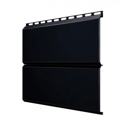 Металлический сайдинг ЭкоБрус 0,45 PE RAL 9005
