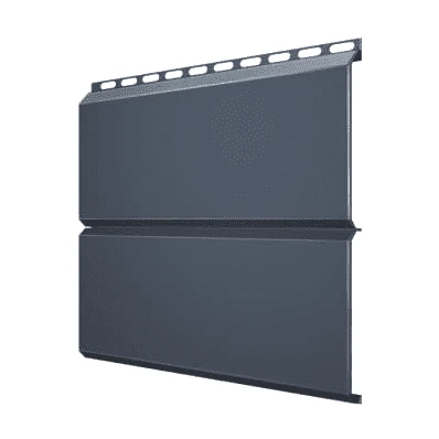 Металлический сайдинг ЭкоБрус 0,45 Matt RAL 7024